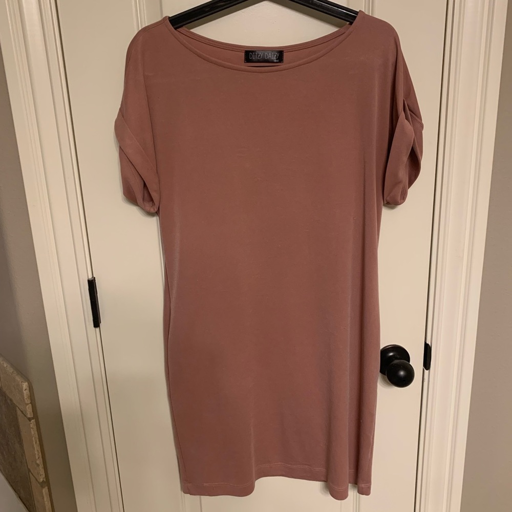 Stretchy mini dress